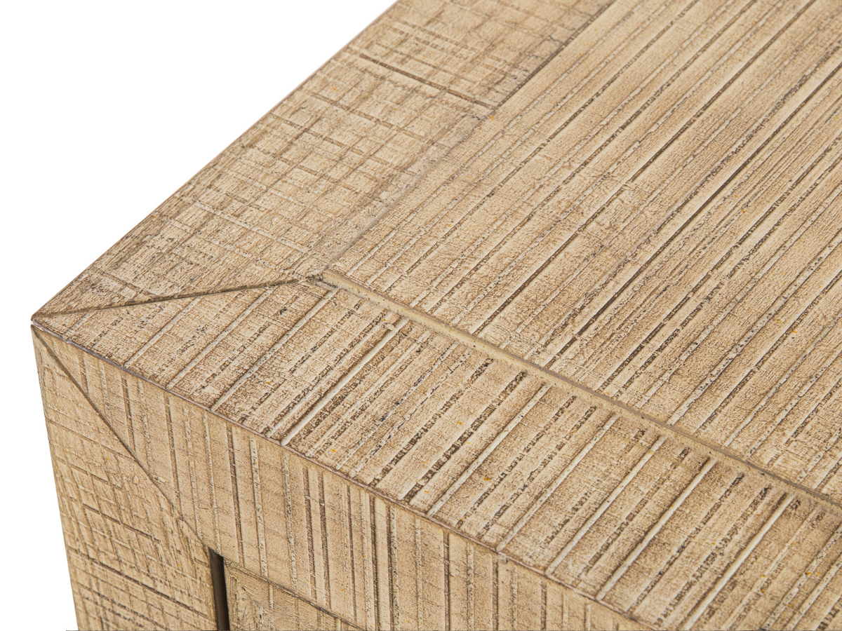 Bacara Modern Classic Wood Brushed 5-Drawer Chest 42' - Gray