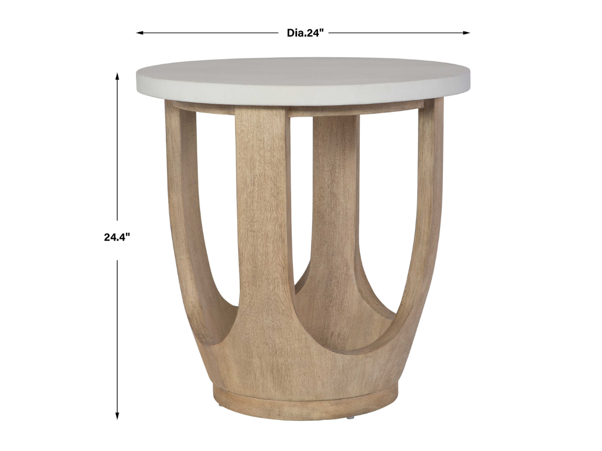 Abbyson Home Thana Side Table