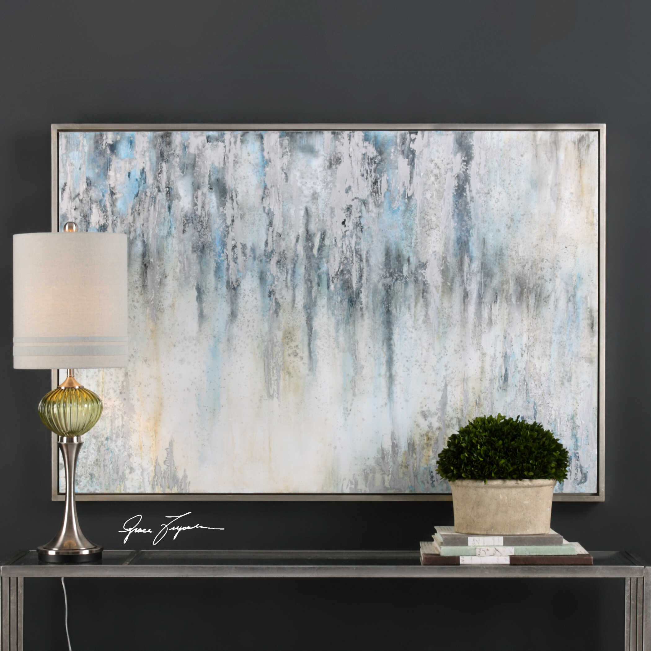Abbyson Home Overcast Abstract Art
