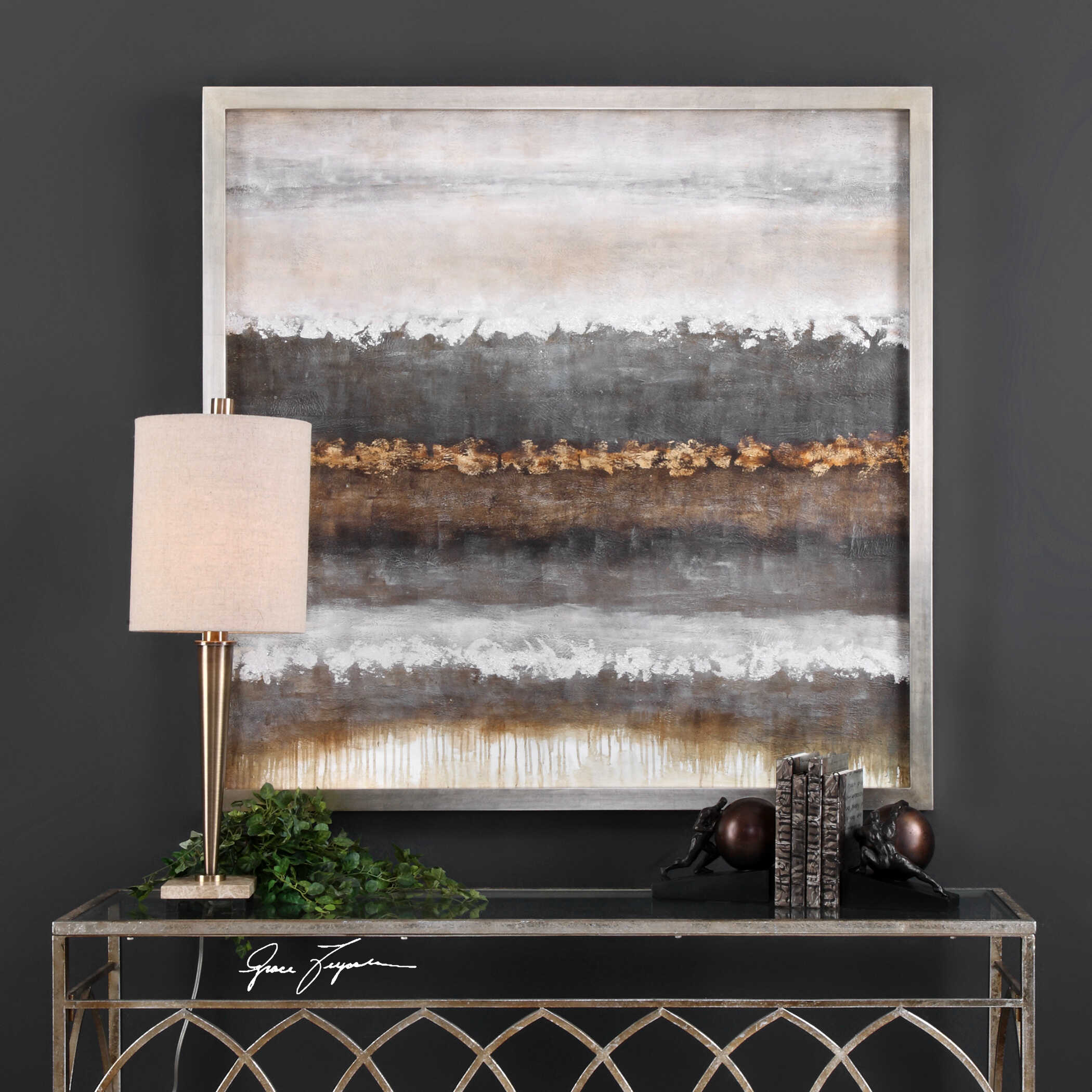 Abbyson Home Layers Landscape Art