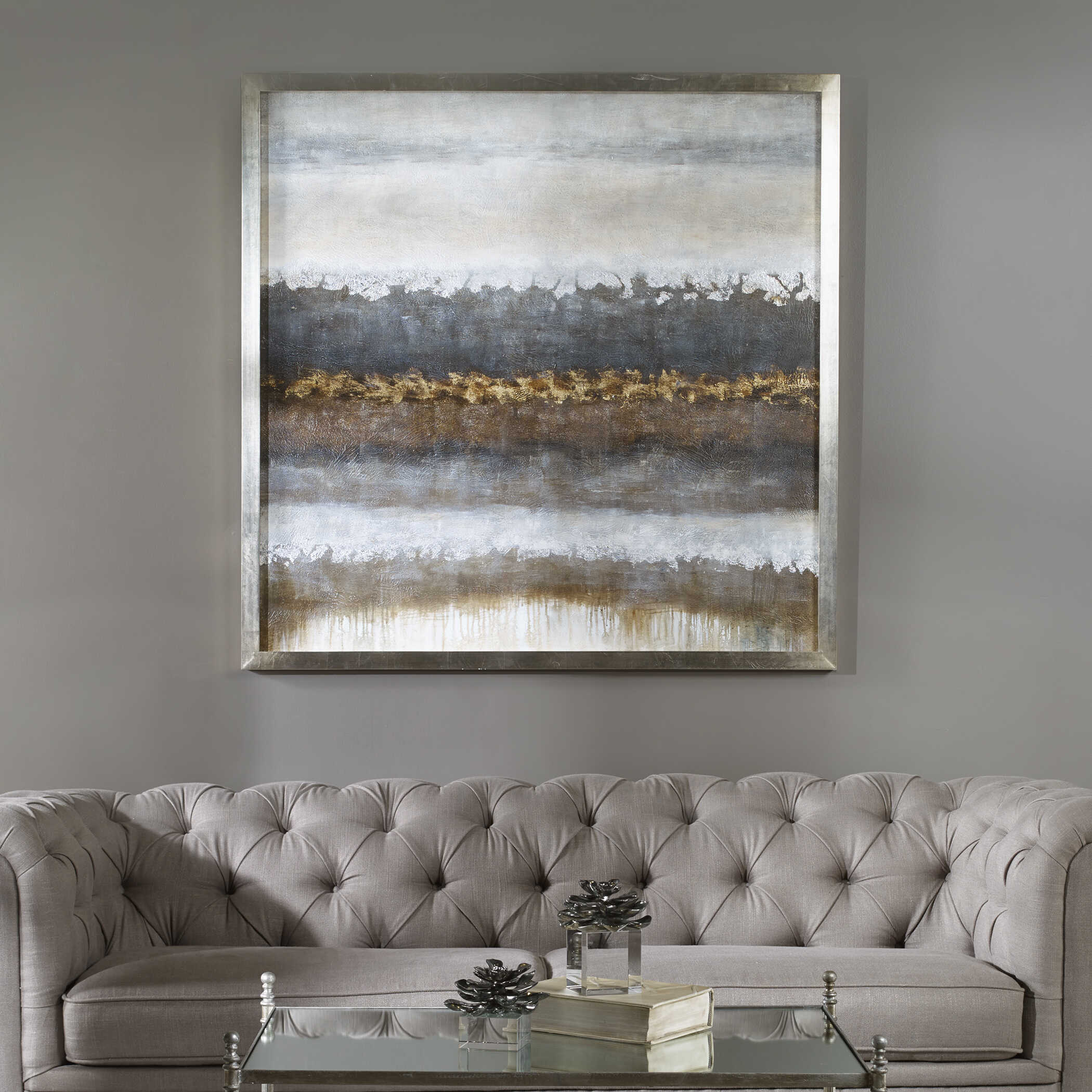Abbyson Home Layers Landscape Art