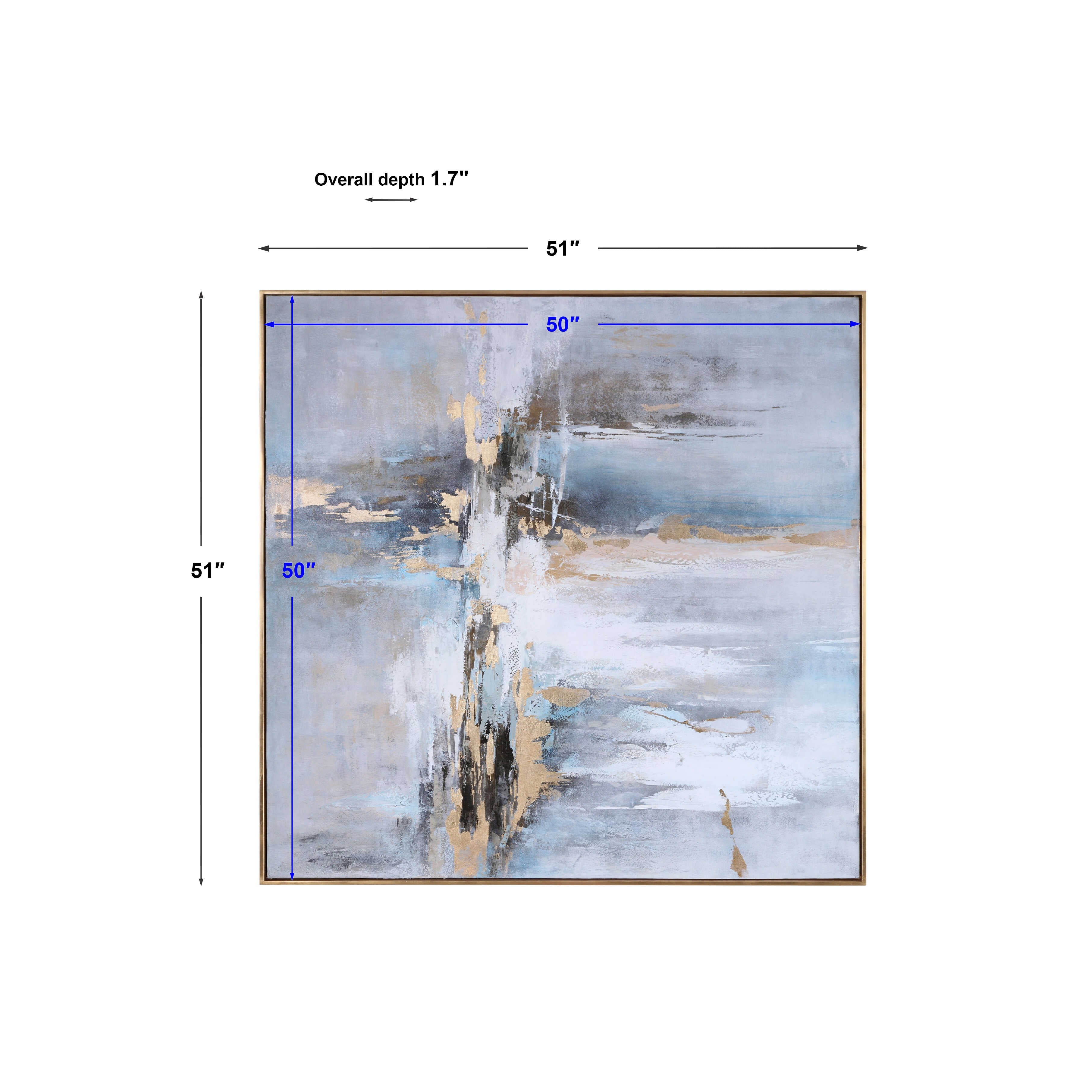 Abbyson Home Road Less Traveled Abstract Art