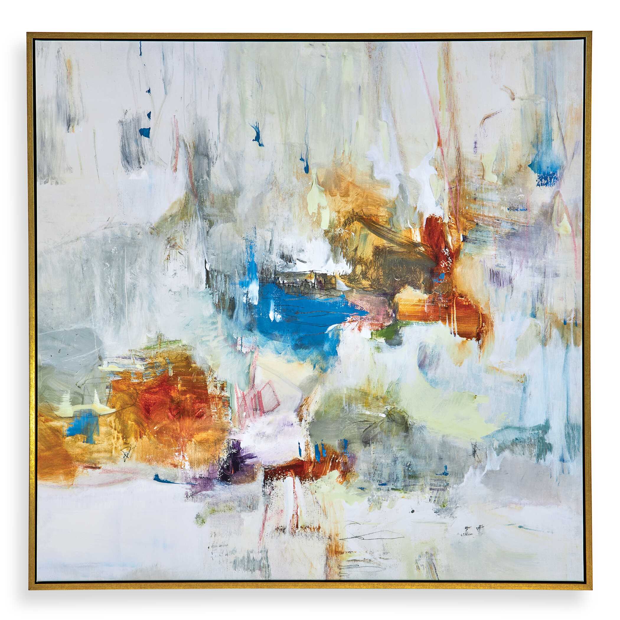 Abbyson Home In The Beginning Framed Abstract Art