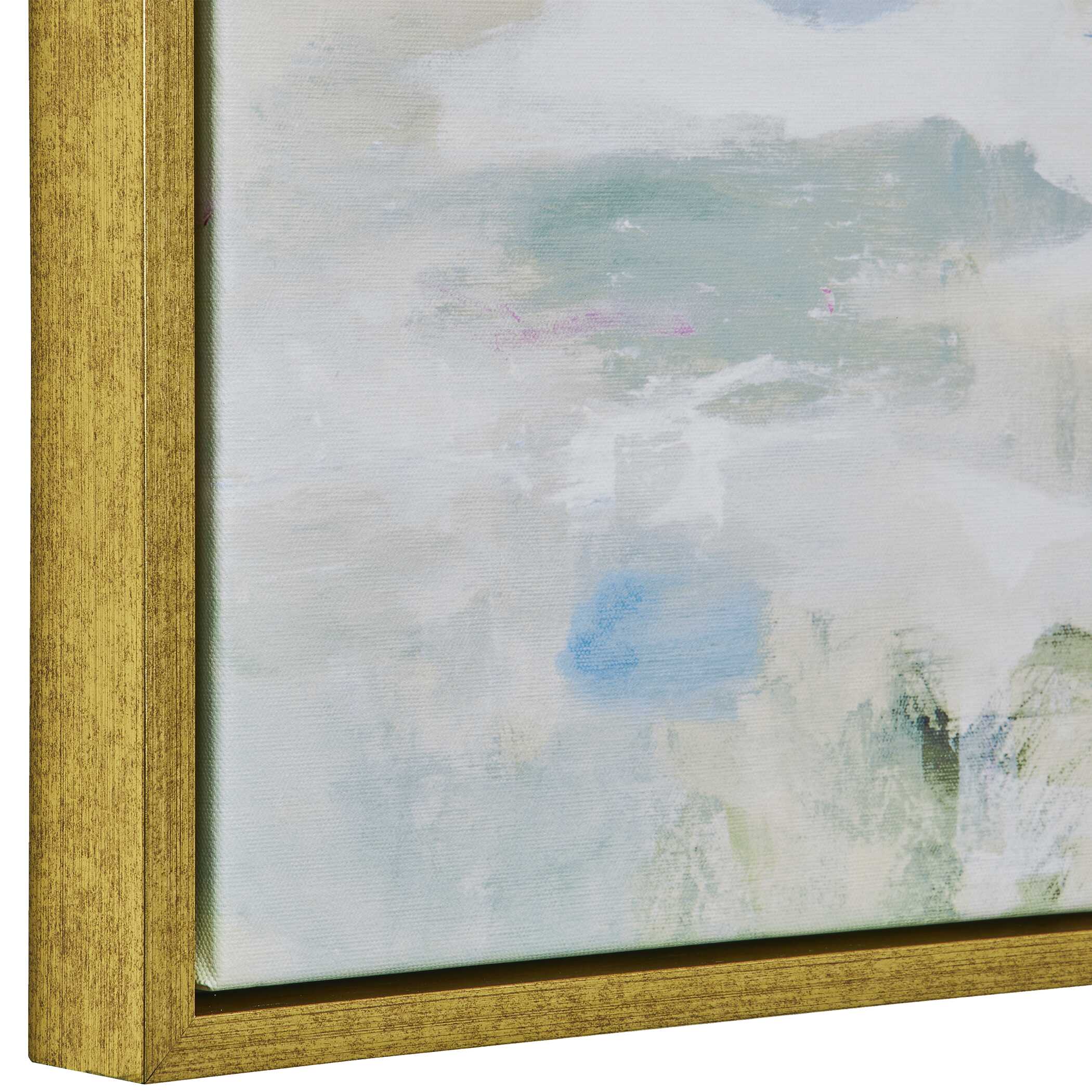Abbyson Home Abstract Reflections Framed Canvas