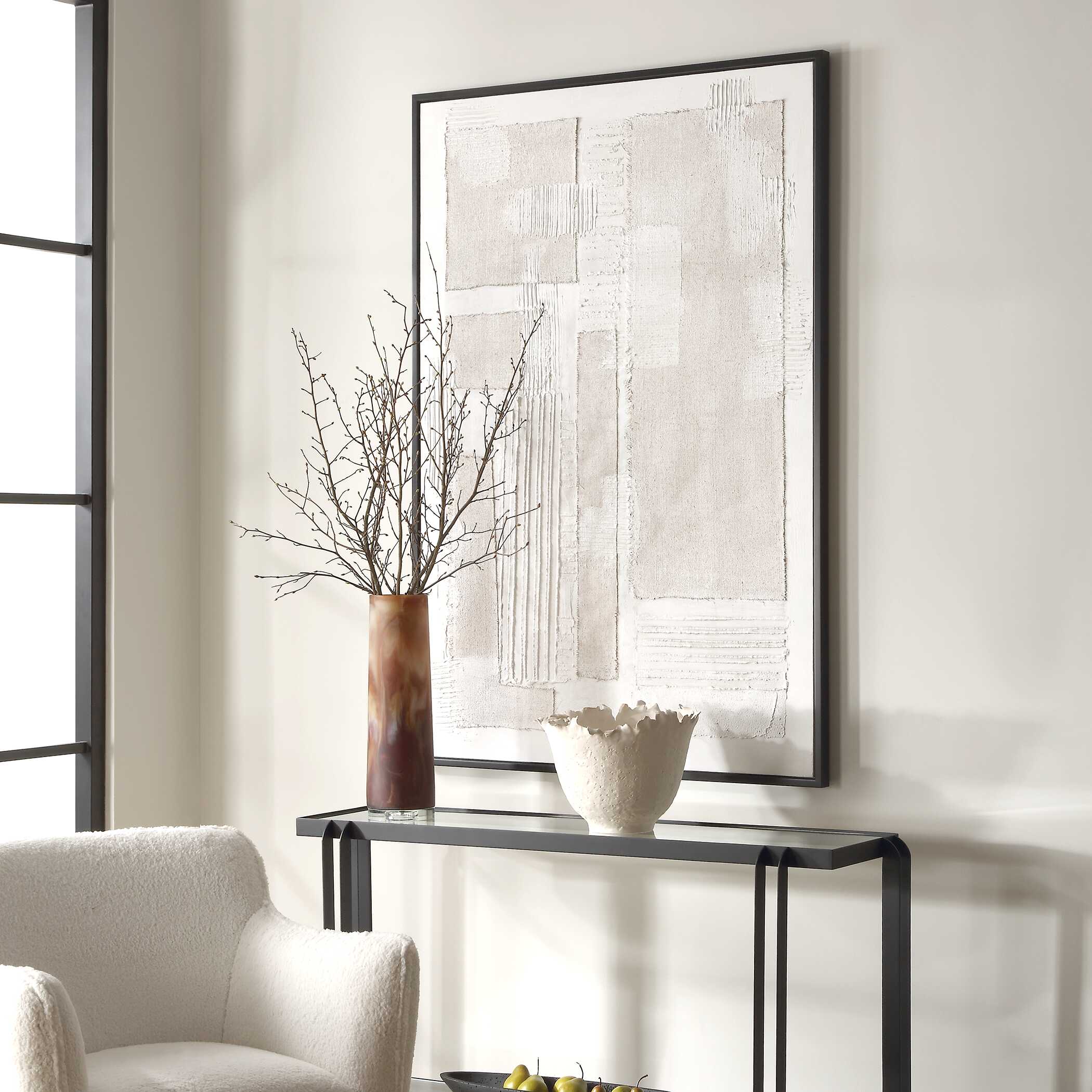 Abbyson Home Clean Slate Hand Painted Canvas