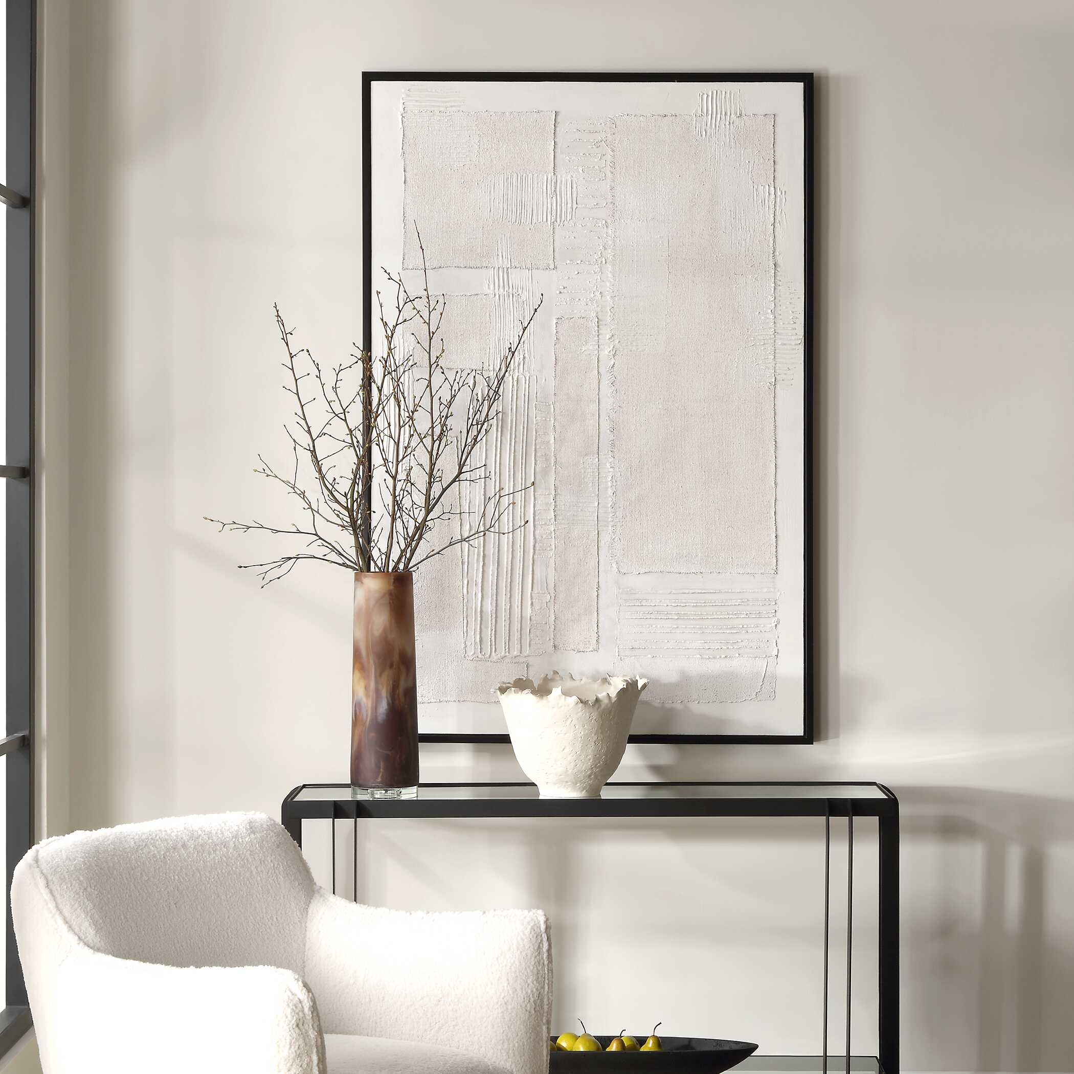 Abbyson Home Clean Slate Hand Painted Canvas