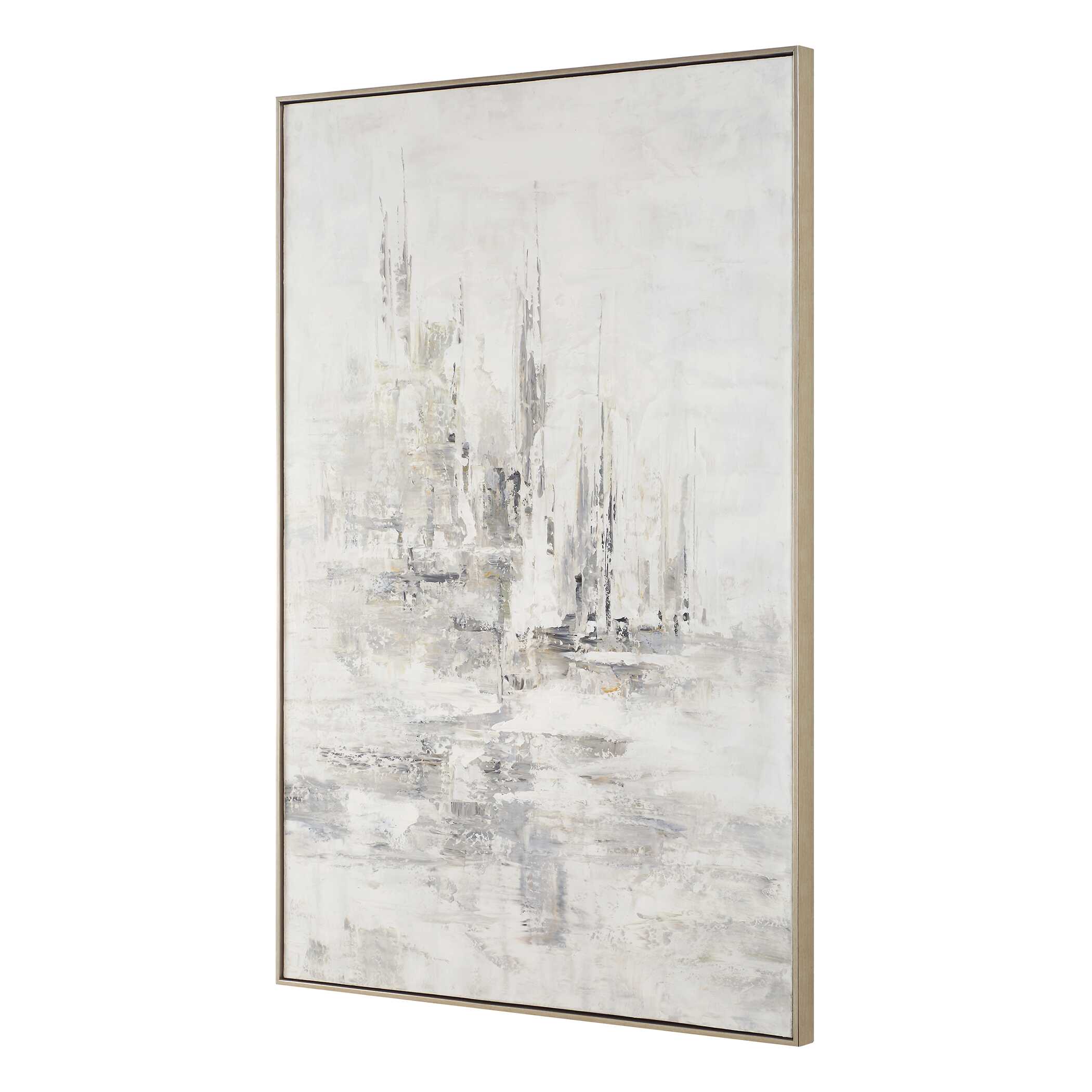 Abbyson Home Hours In Silence Abstract Art