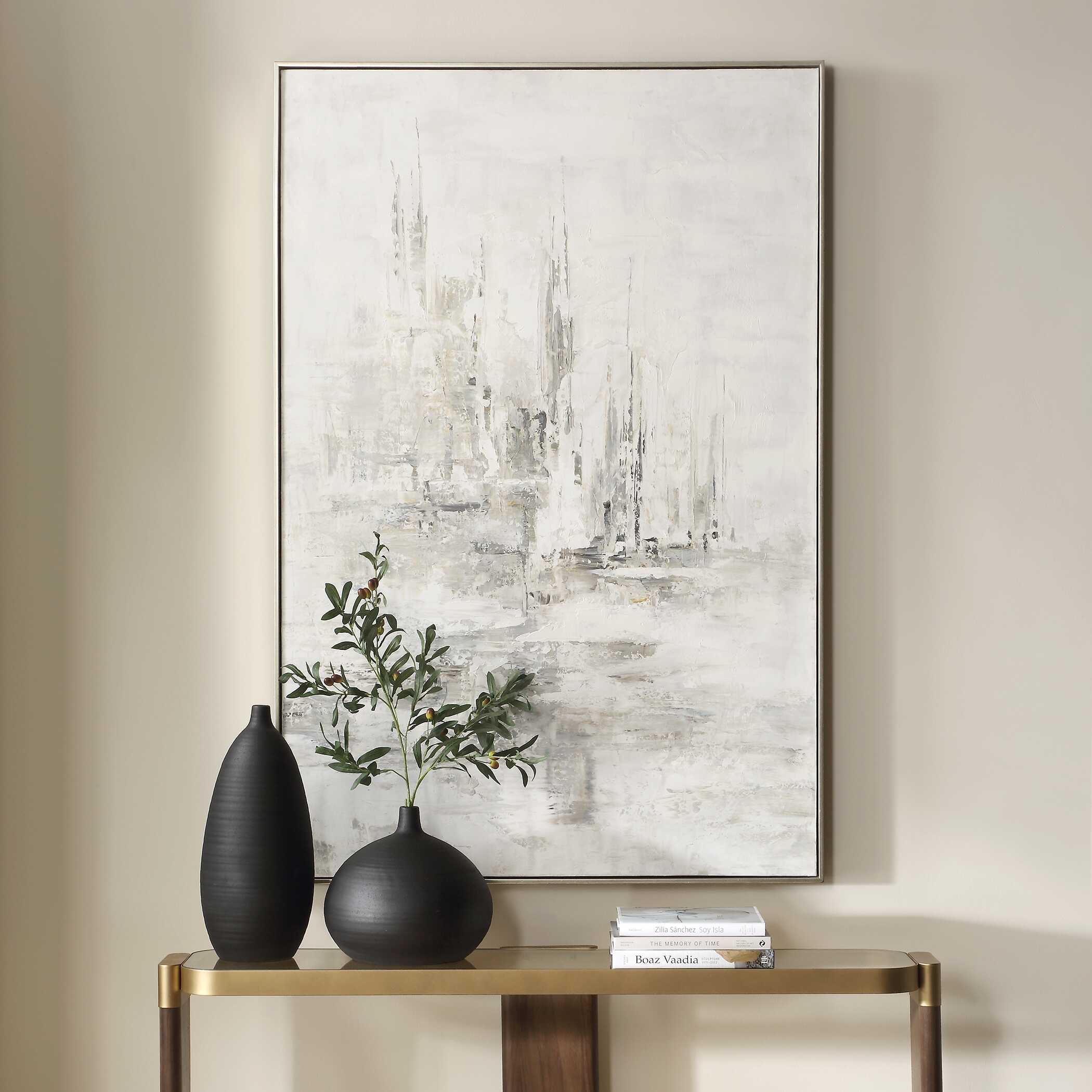 Abbyson Home Hours In Silence Abstract Art