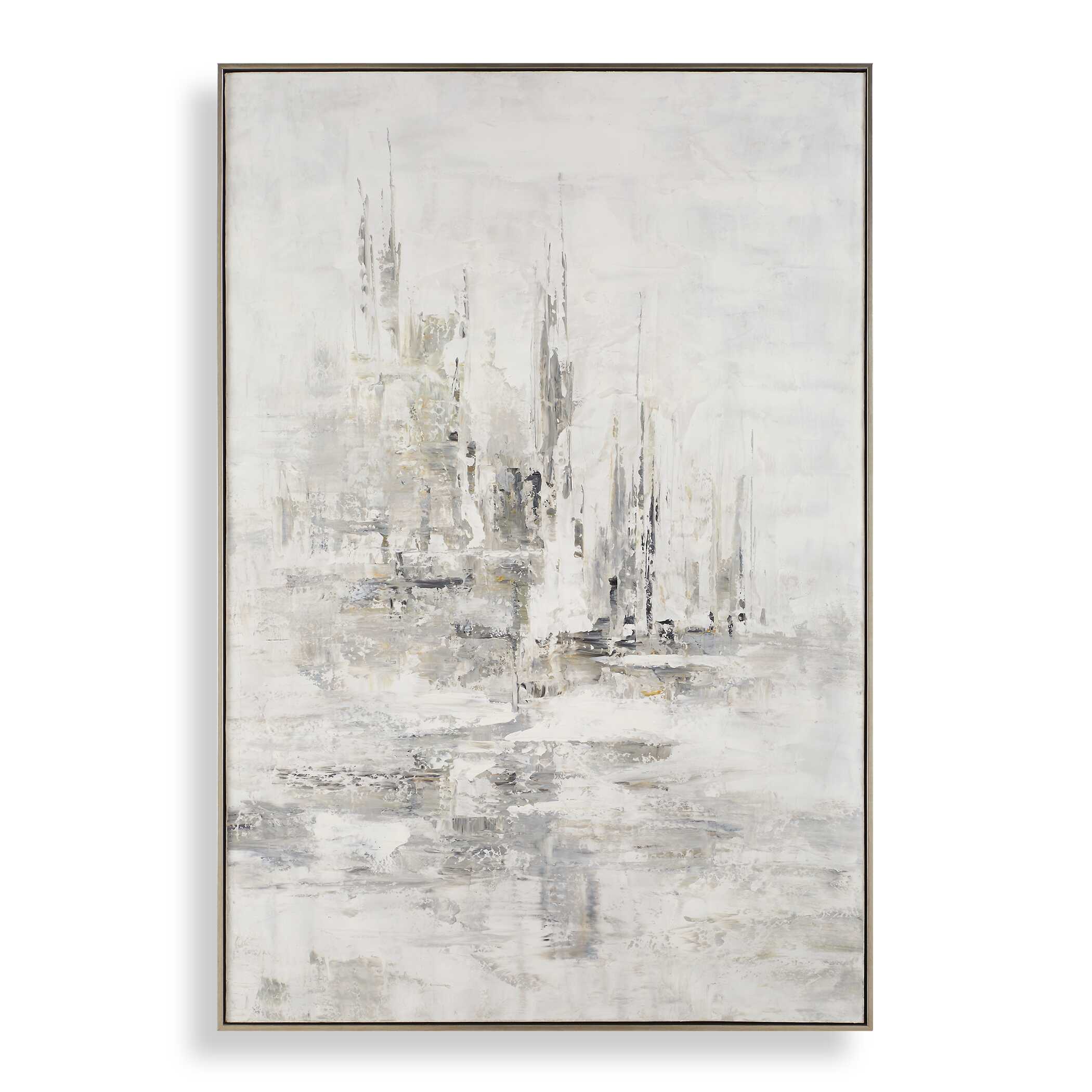 Abbyson Home Hours In Silence Abstract Art