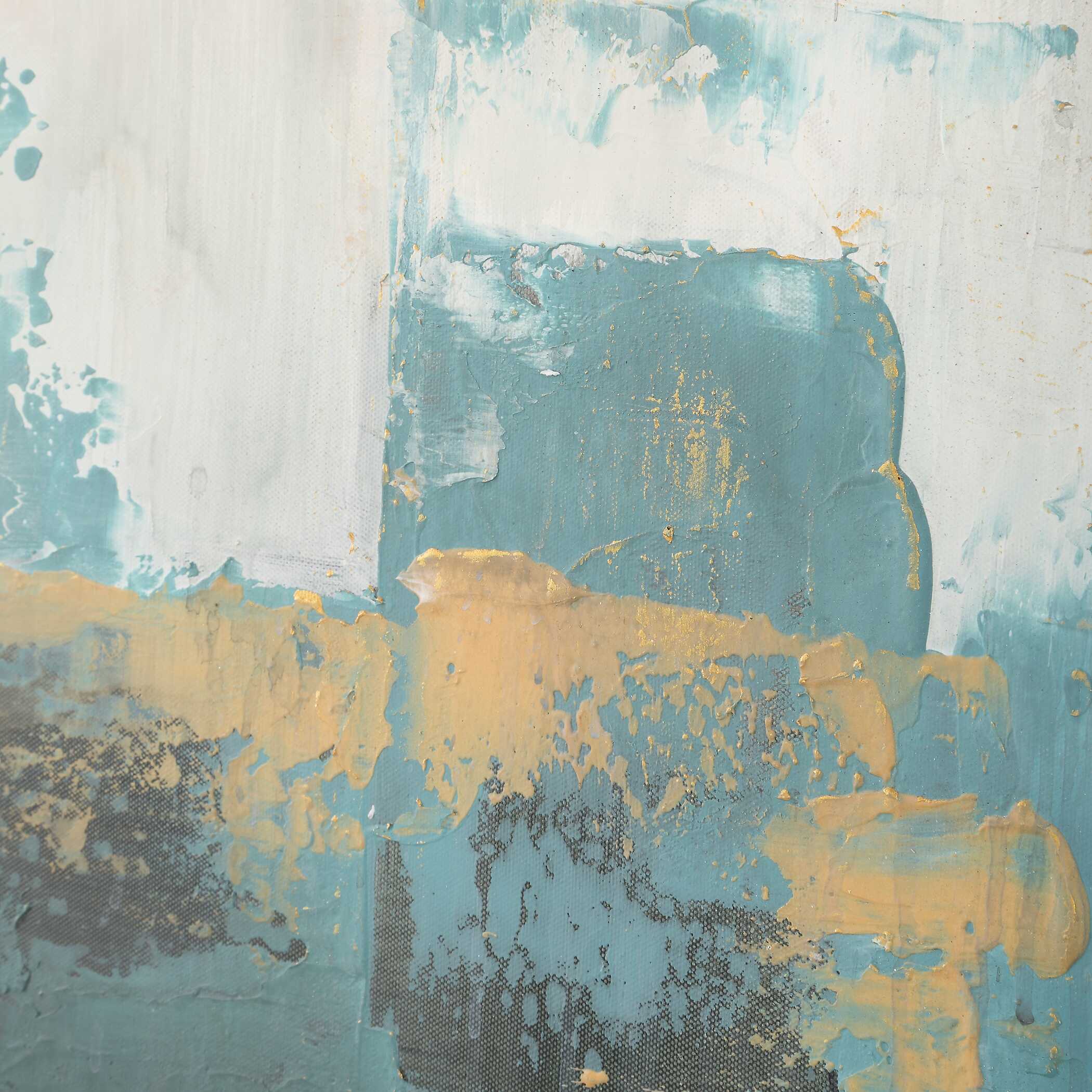 Abbyson Home Eastside Abstract Coastal Art