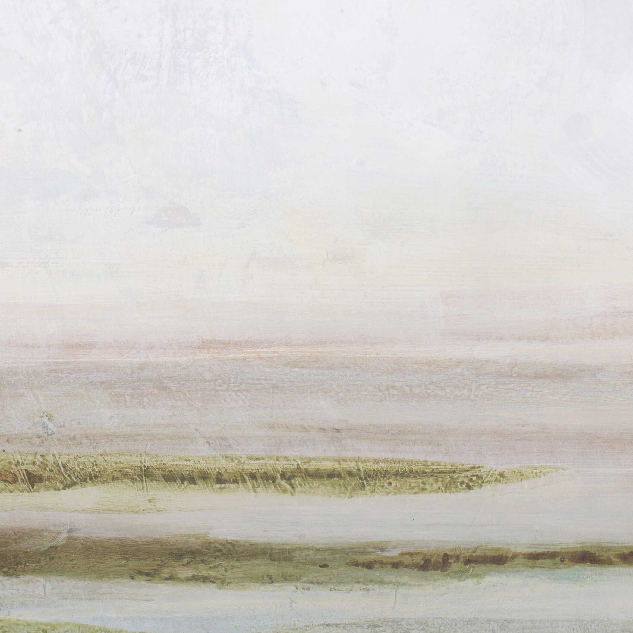 Abbyson Home Hazy Lake Framed Landscape Art