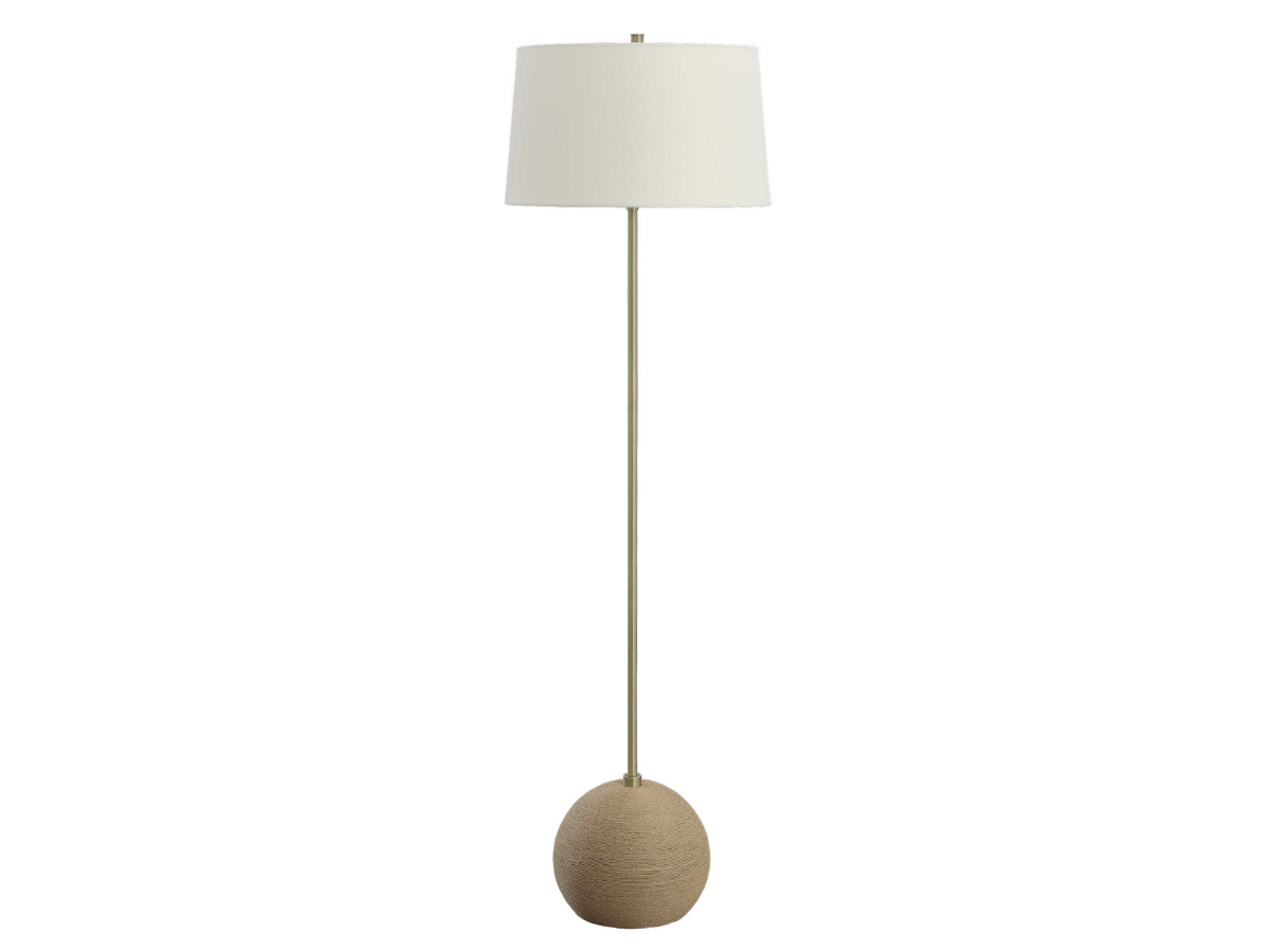 Abbyson Home Cativa Brass Floor Lamp