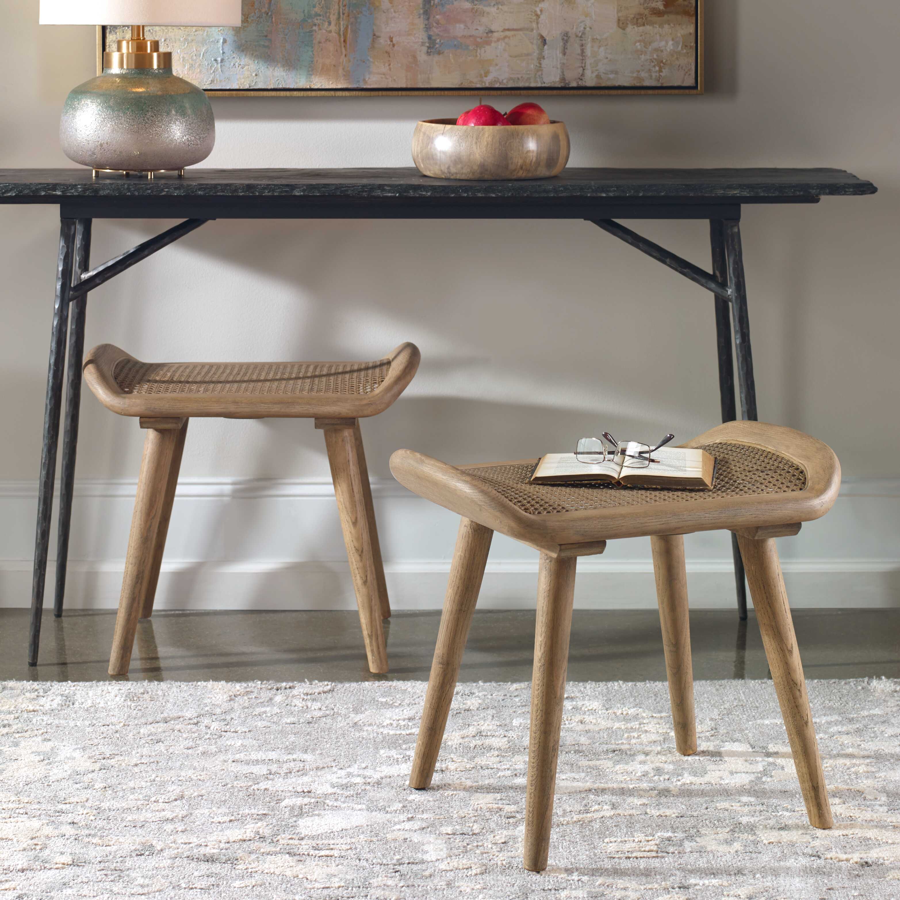 Abbyson Home Arne Scandinavian Small Bench