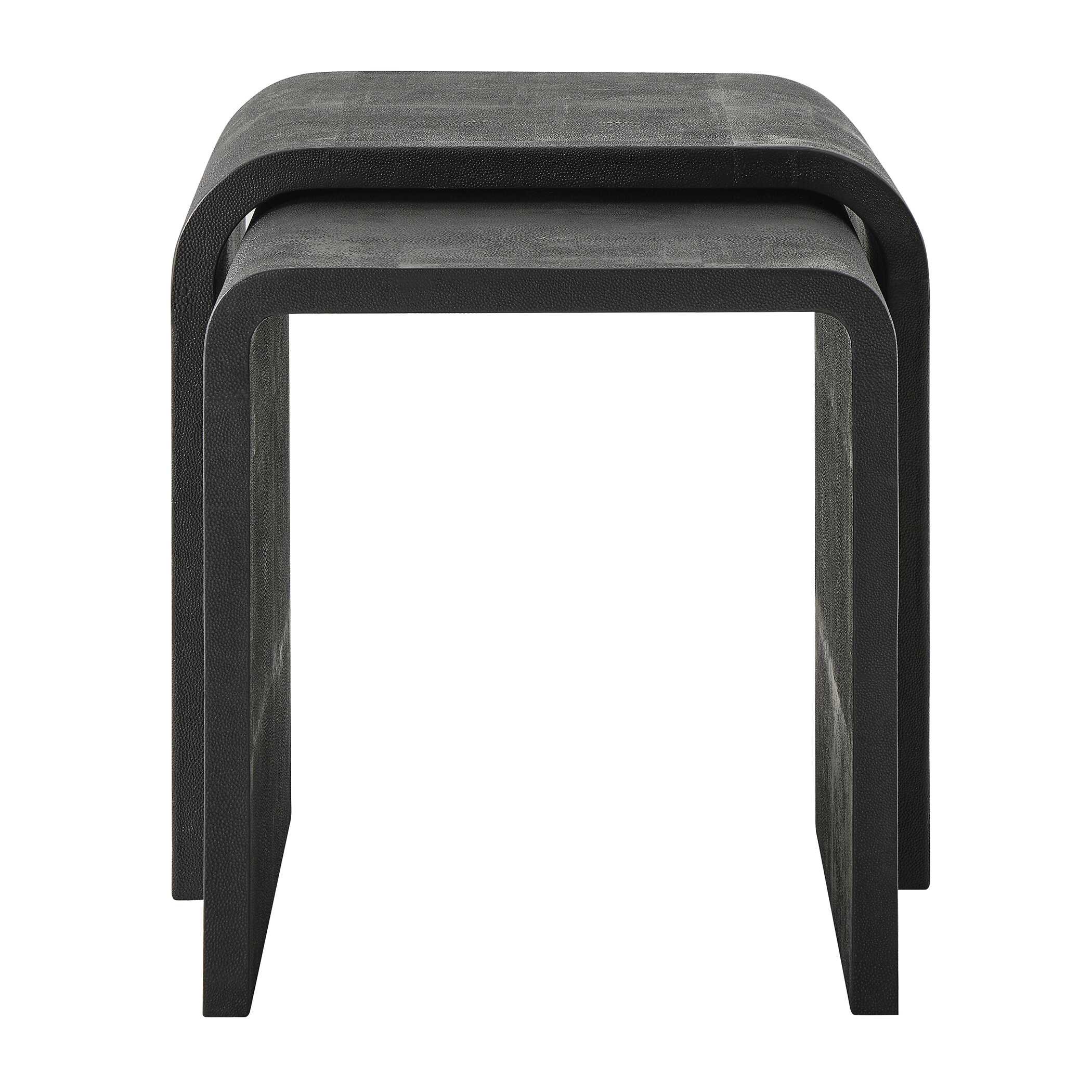 Abbyson Home Interpose Nesting Side Table Set/2