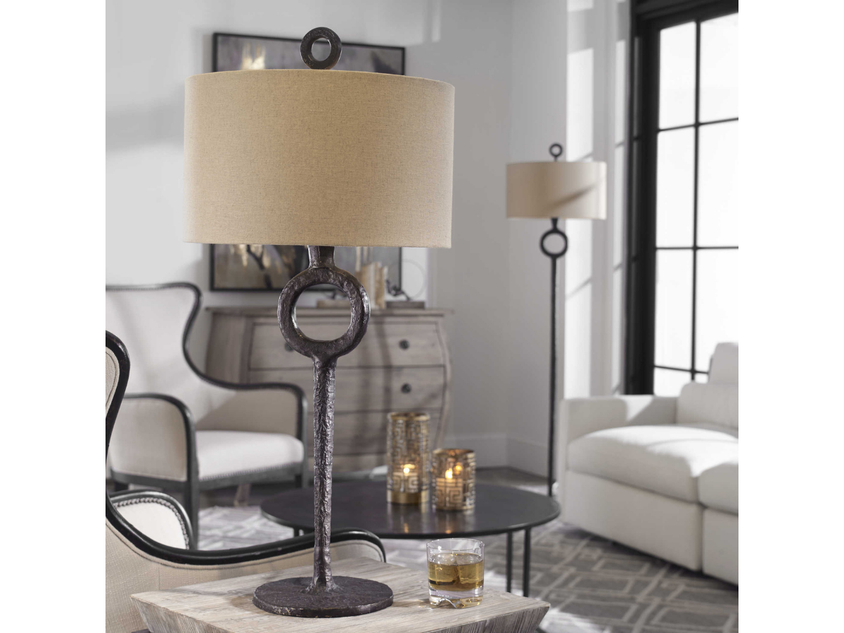 Abbyson Home Franne Cast Iron Table Lamp