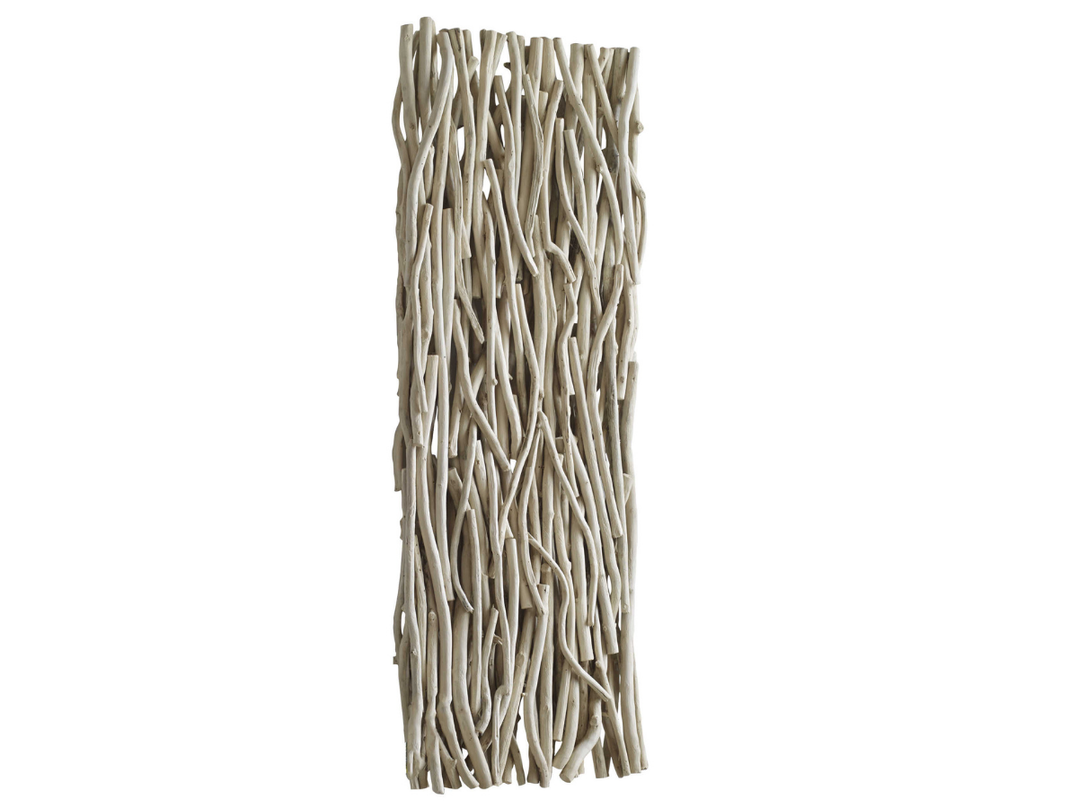 Abbyson Home Genuine Bleached Wood Wall Decor