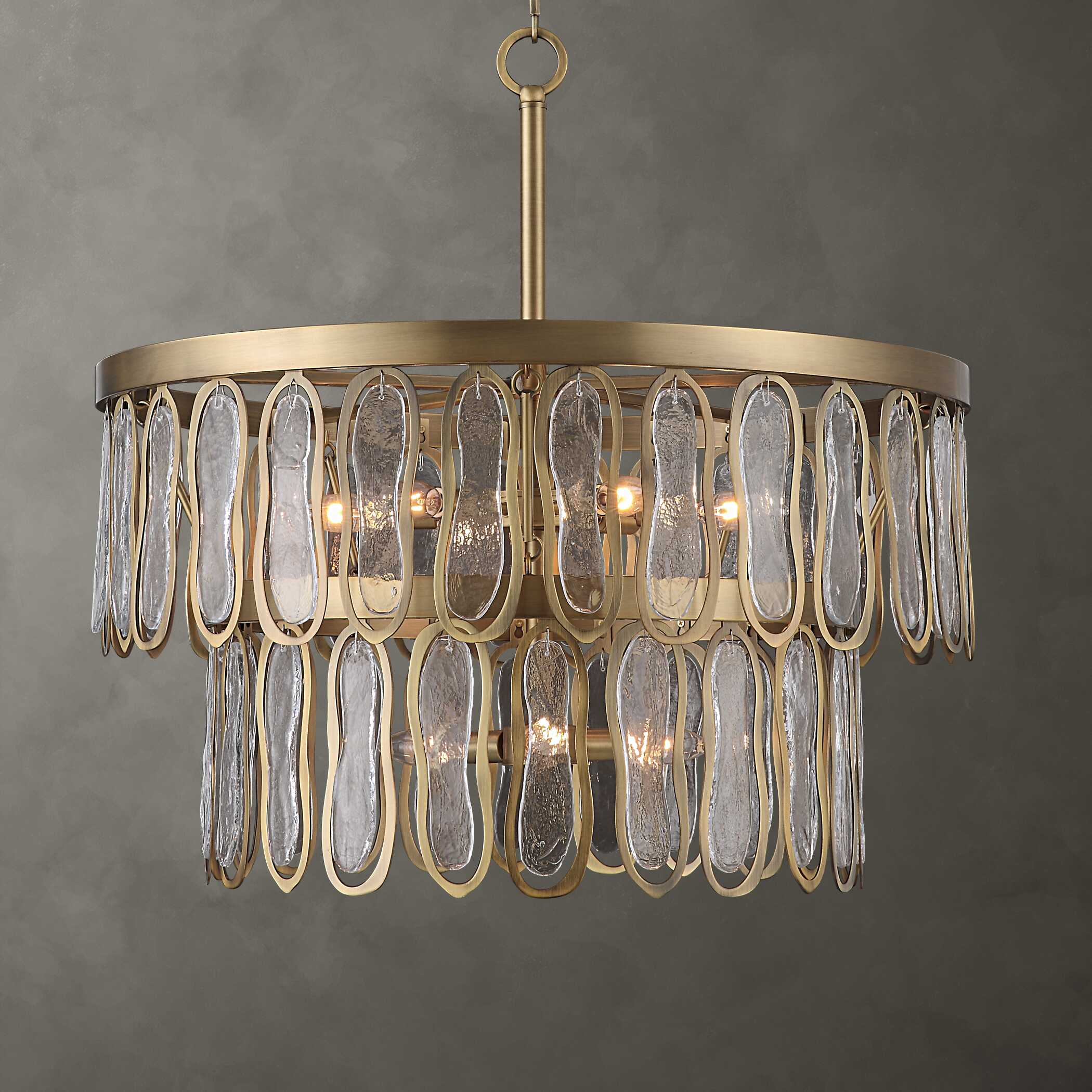Abbyson Home Aurelie 9 Light Round Pendant