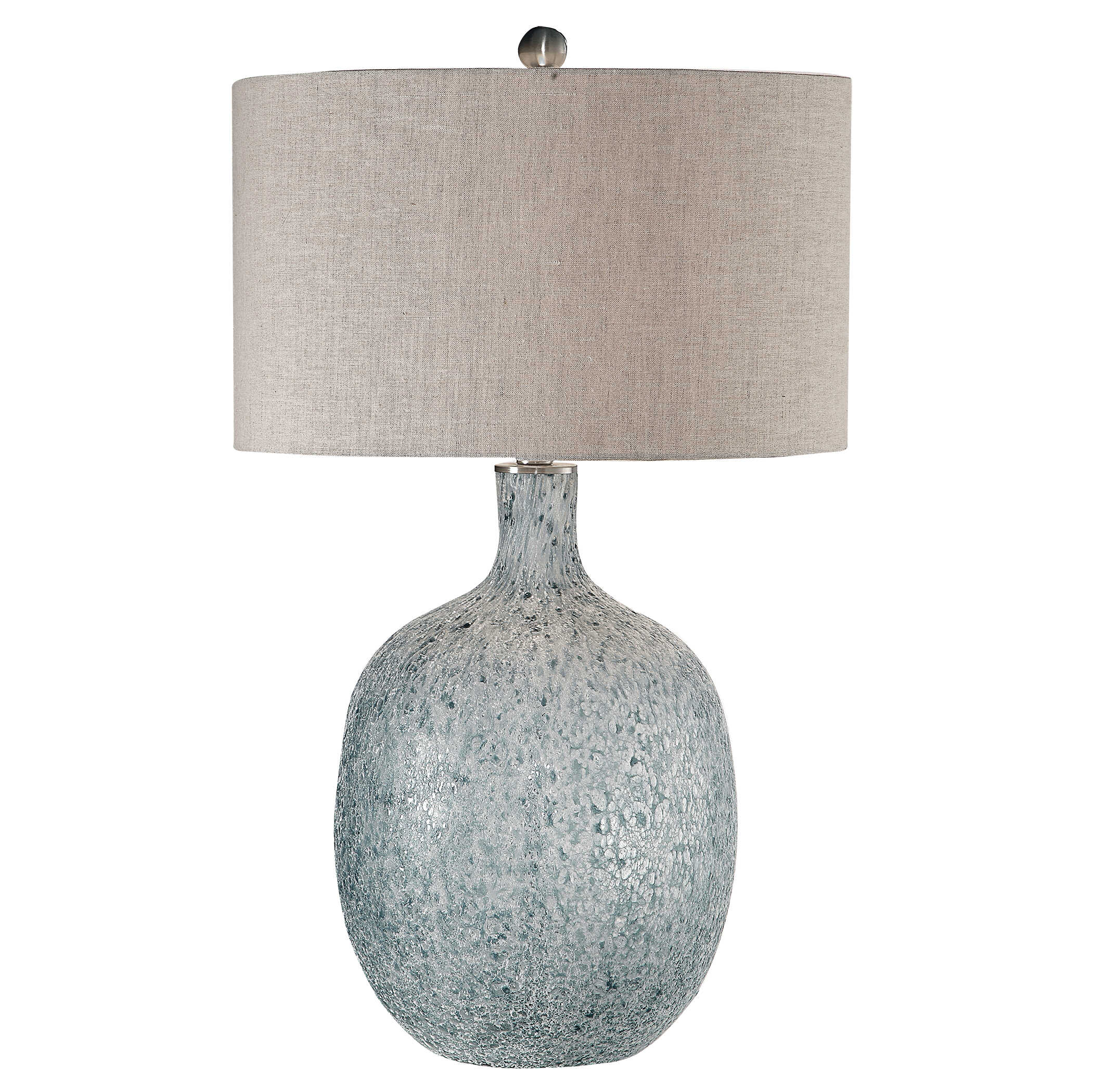 Abbyson Home Oceaonna Glass Table Lamp