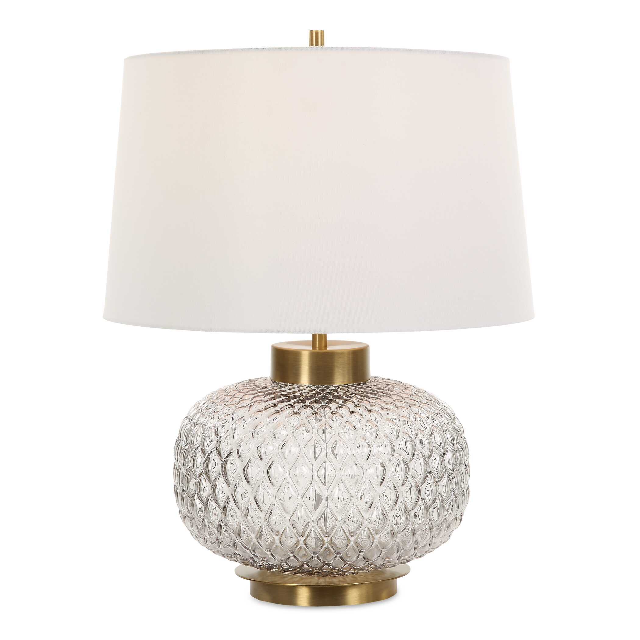 Abbyson Home Estelle Glass Table Lamp
