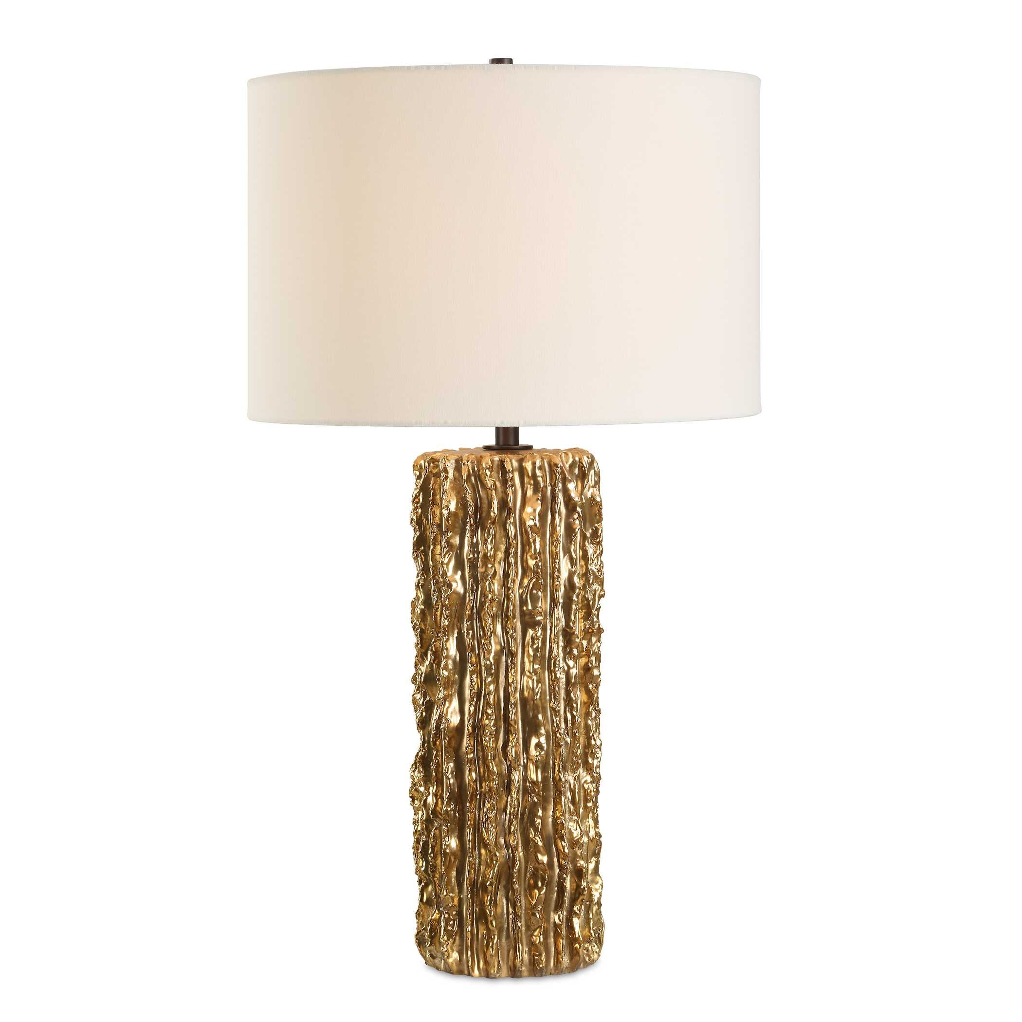 Abbyson Home Echo Golden Table Lamp