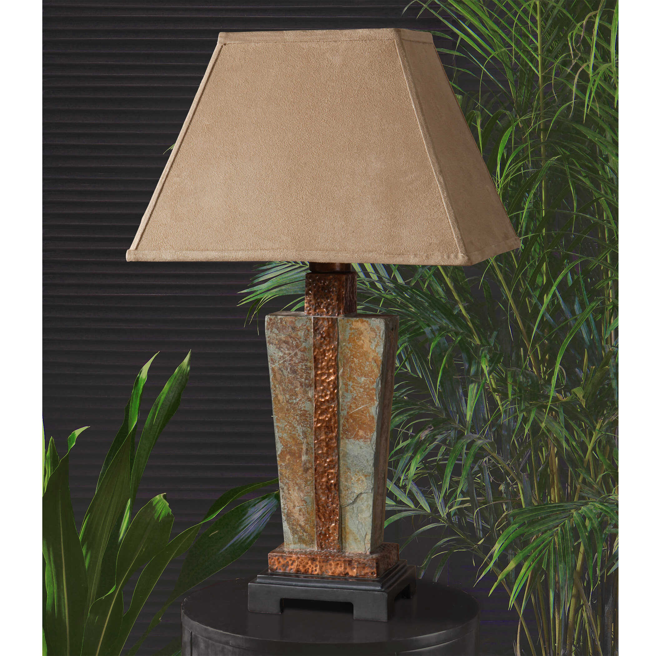 Abbyson Home Slate Accent Lamp
