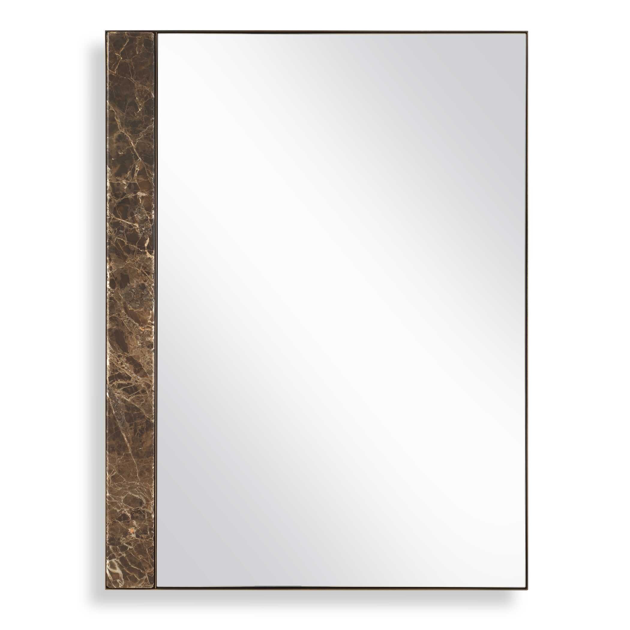 Abbyson Home Hanover Marble Mirror
