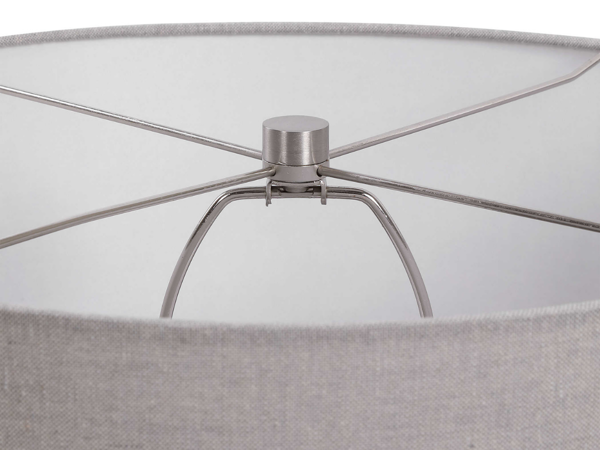 Abbyson Home Phoebe Stone-Ivory Table Lamp