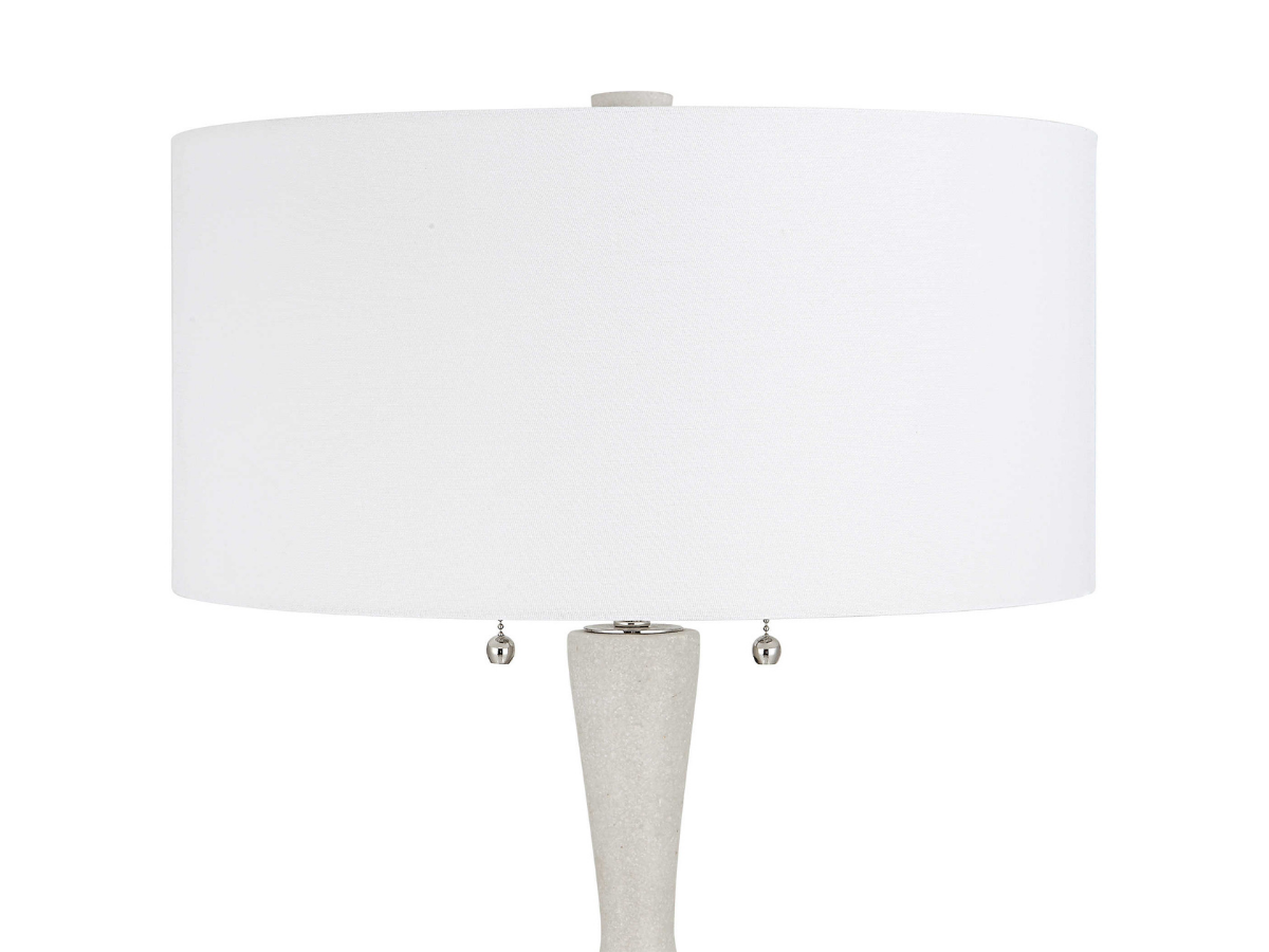 Abbyson Home Sarena Ivory Stone Table Lamp