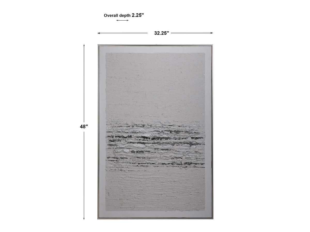 Abbyson Home Sincerity Hand Painted Modern Art