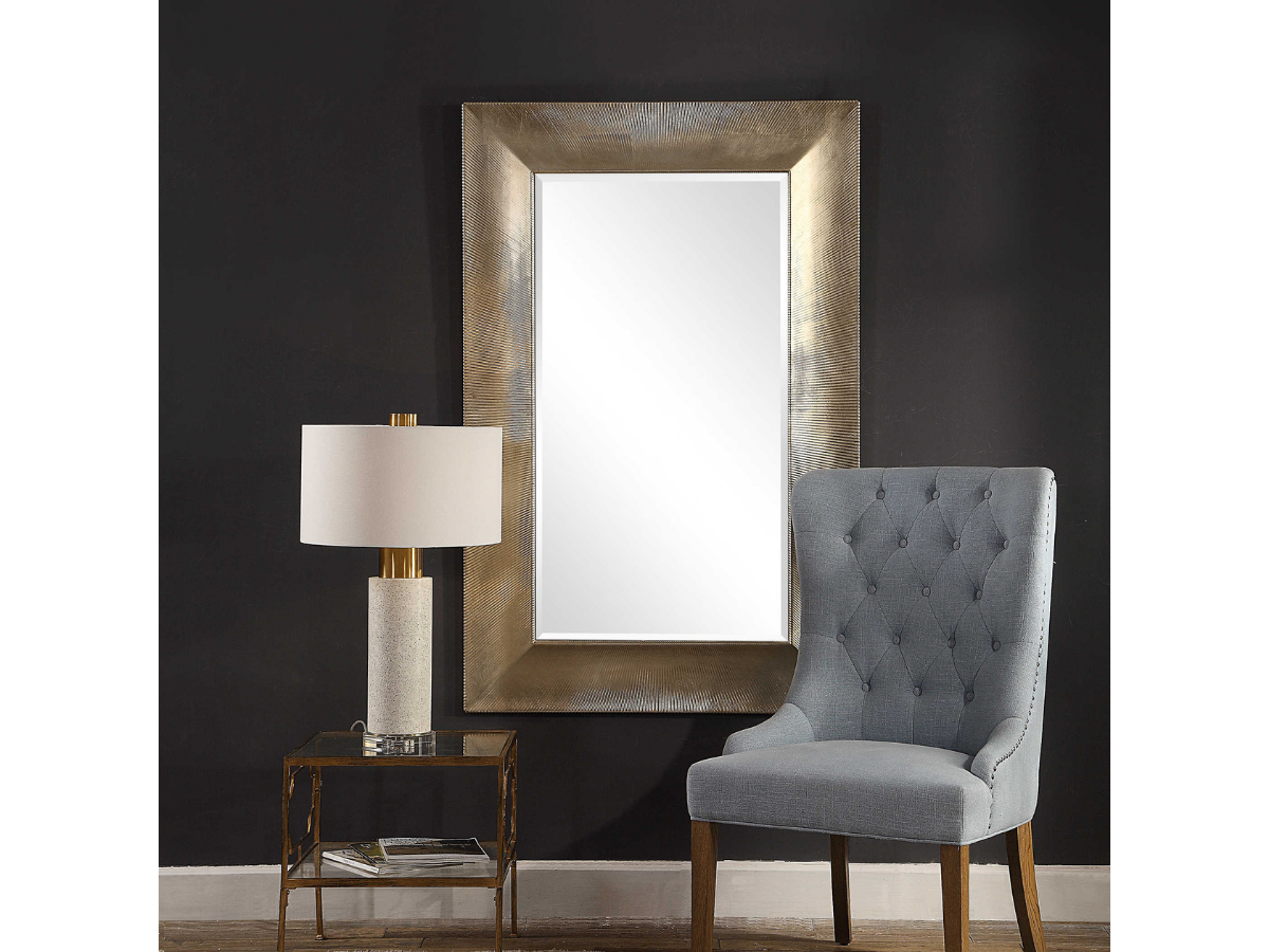 Abbyson Home Vienna Large Champagne Mirror