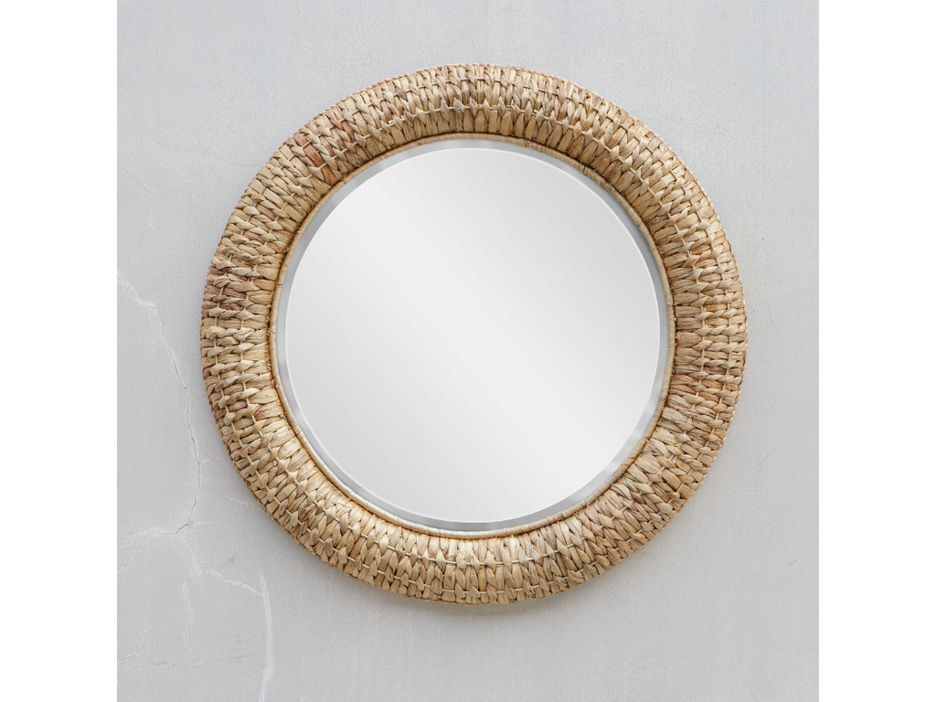 Abbyson Home Thia Round Mirror