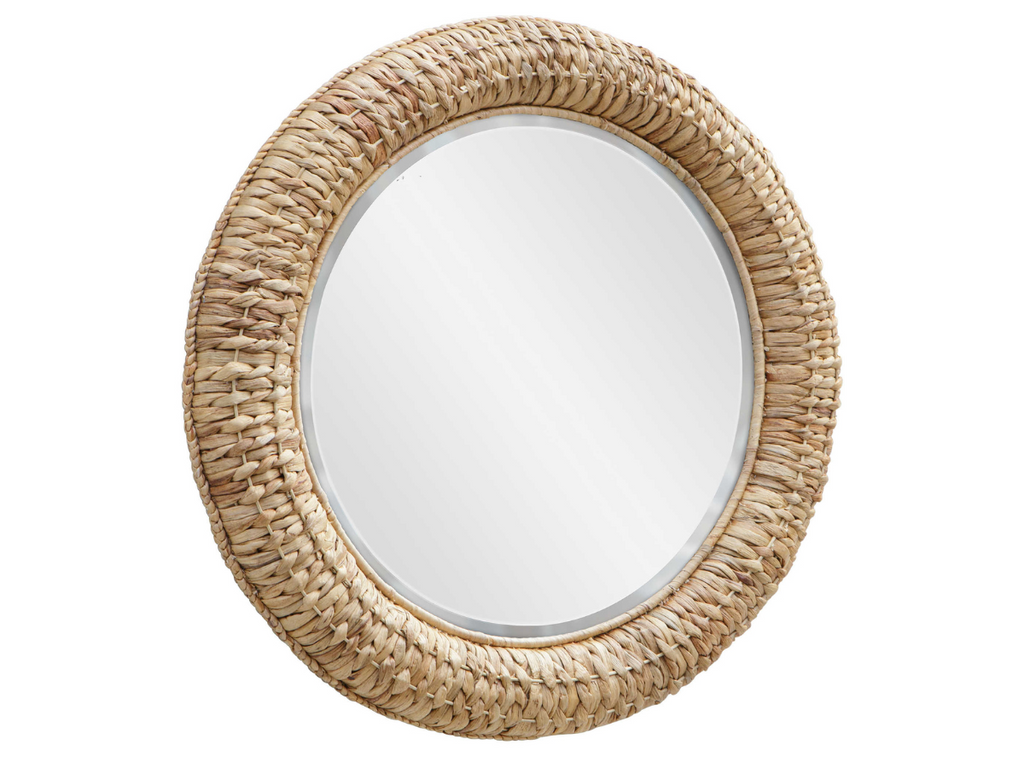 Abbyson Home Thia Round Mirror