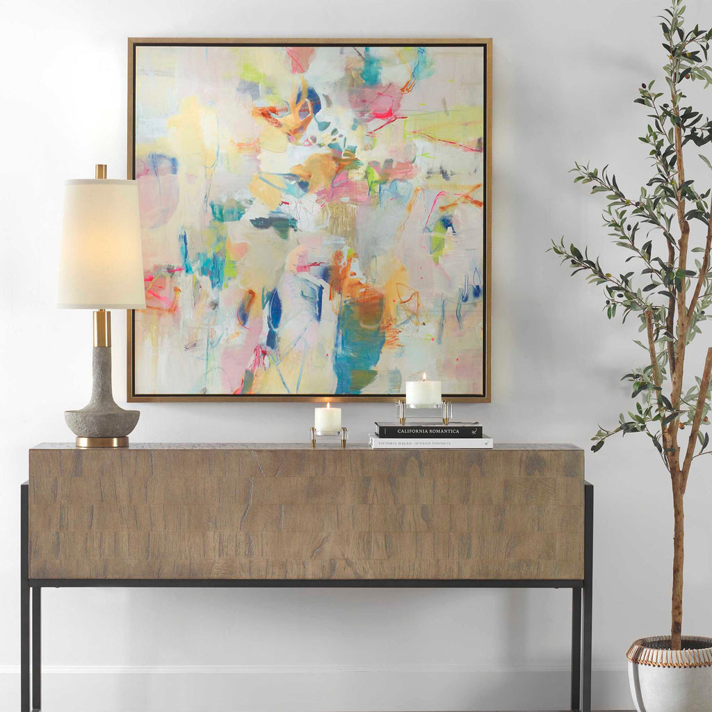 Abbyson Home Party Time Framed Abstract Art