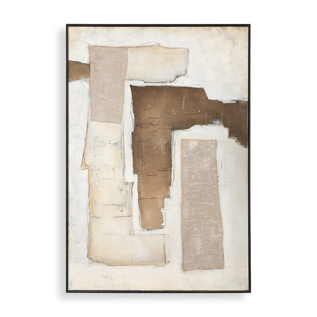 Abbyson Home Interference Hand Painted Canvas