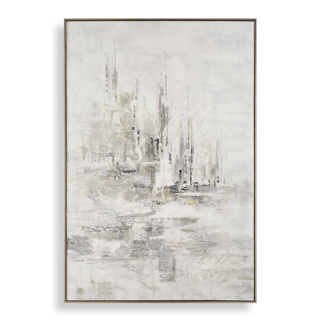 Abbyson Home Hours In Silence Abstract Art