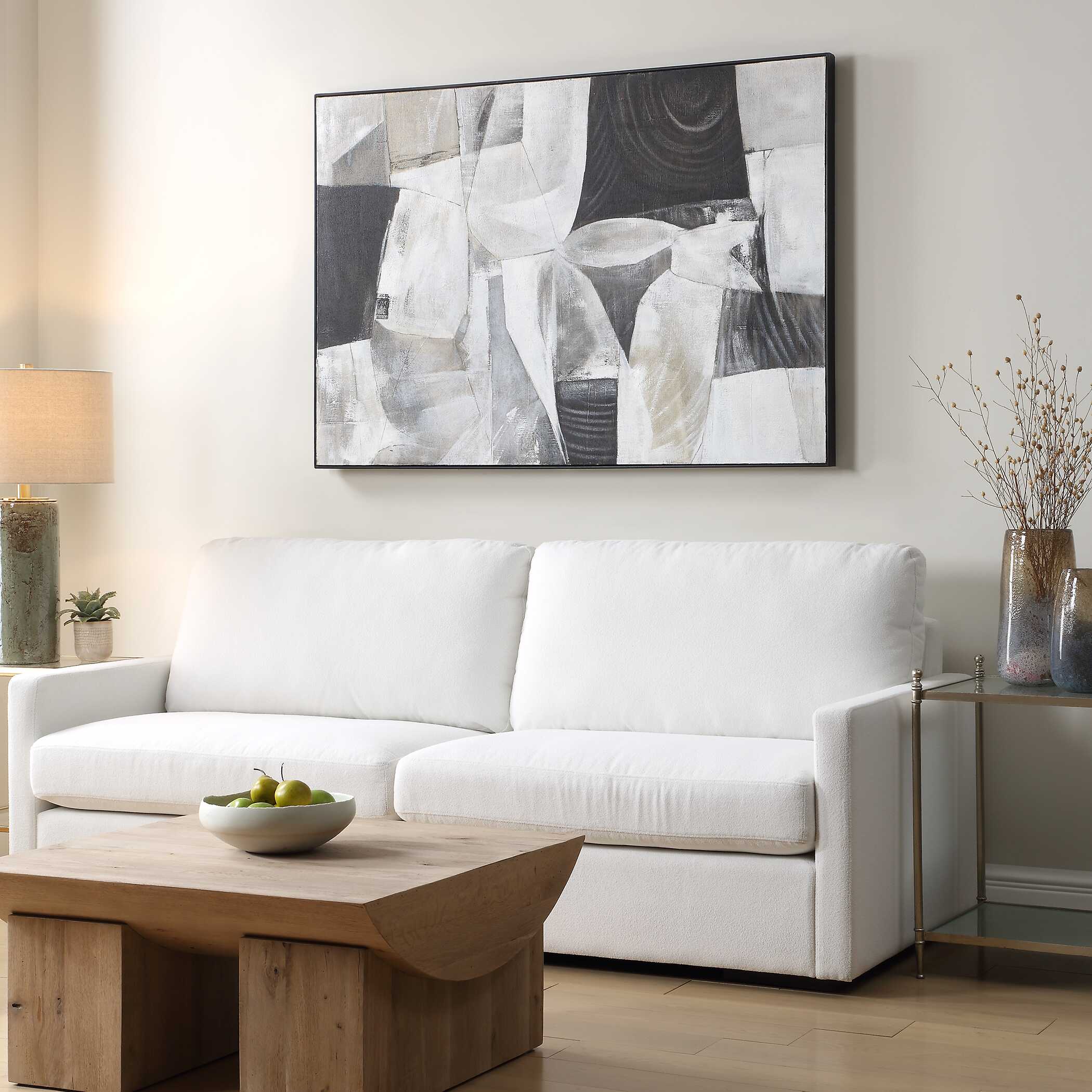 Abbyson Home Folding Time Framed Abstract Art