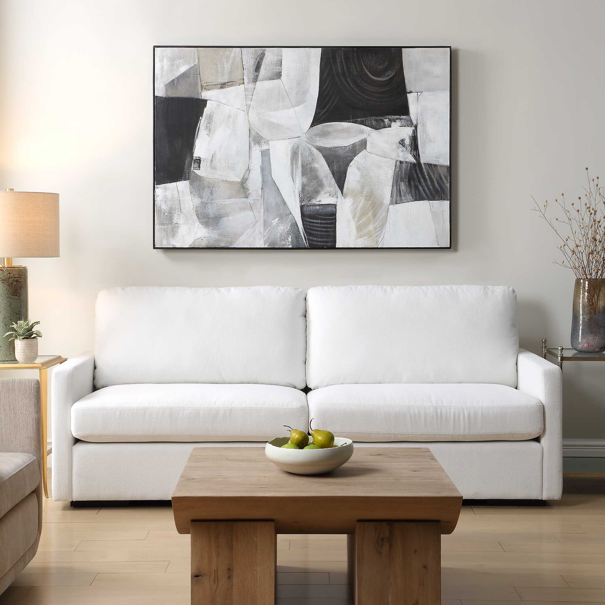 Abbyson Home Folding Time Framed Abstract Art