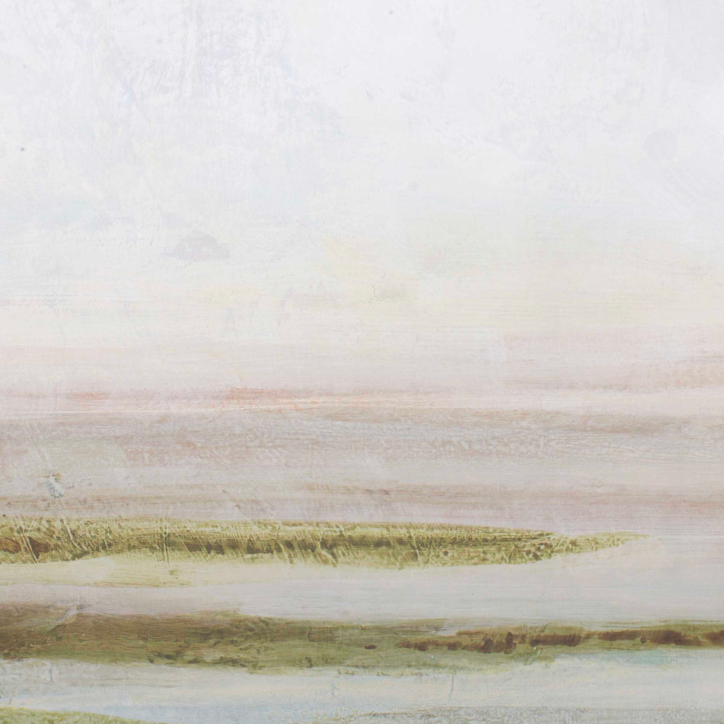 Abbyson Home Hazy Lake Framed Landscape Art