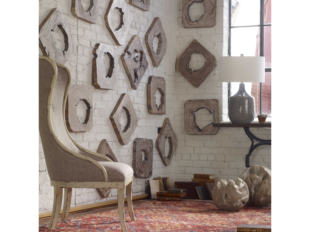 Abbyson Home Bennett Wood Wall Art, Set of 9