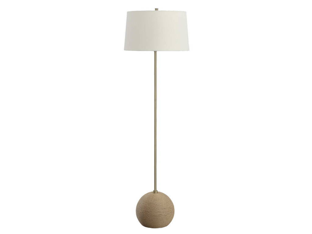 Abbyson Home Cativa Brass Floor Lamp