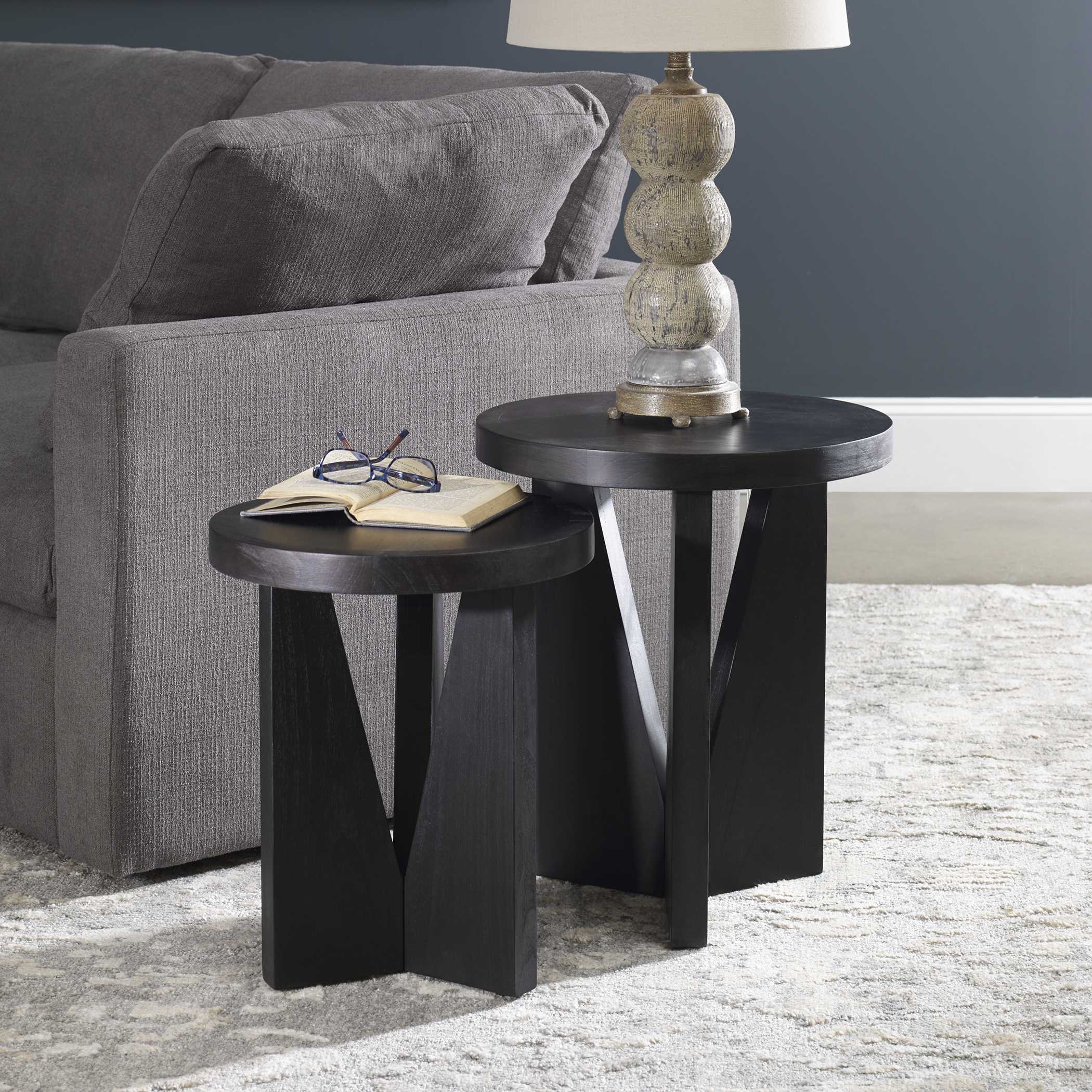 Abbyson Home Nadette Nesting Tables Set/2
