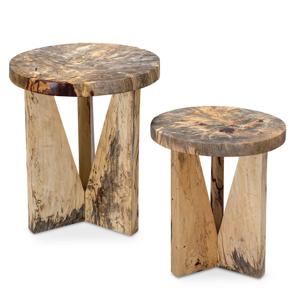 Abbyson Home Nadette Natural Nesting Tables Set/2