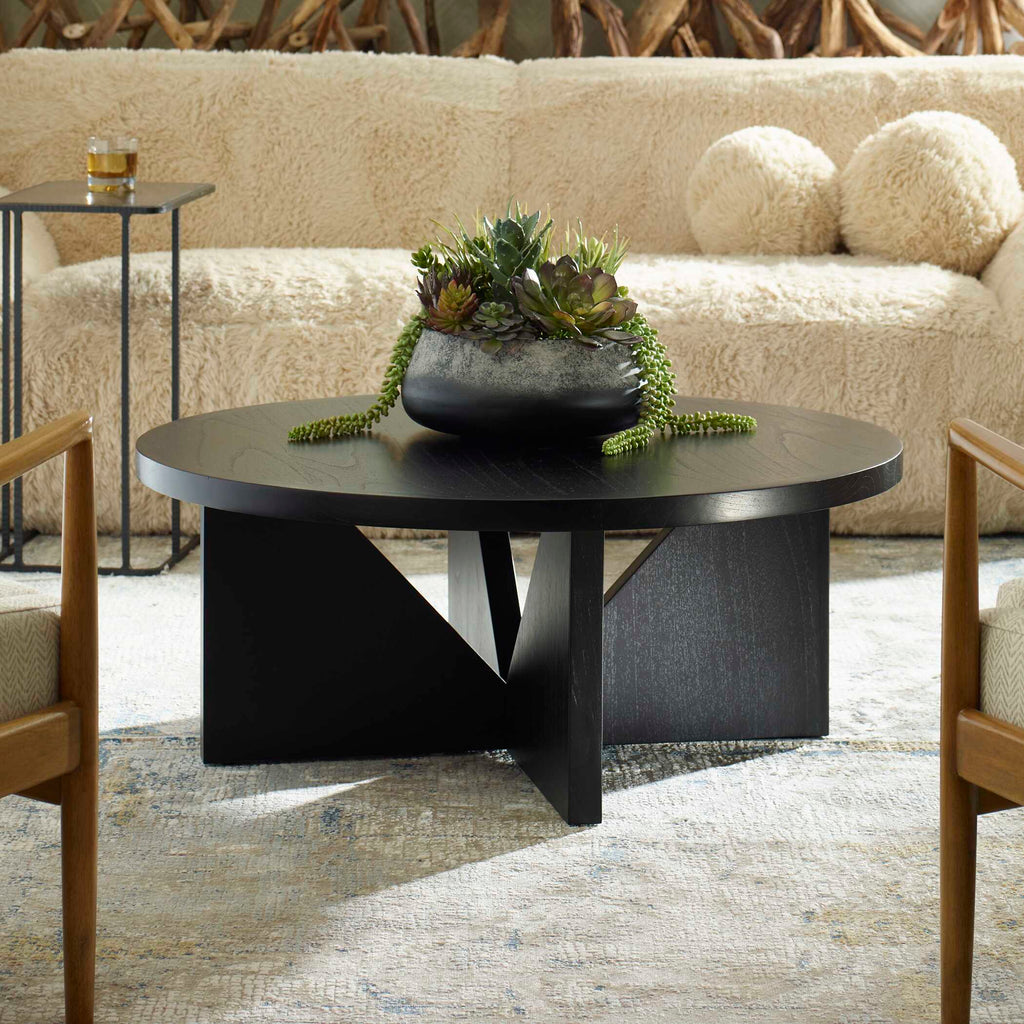 Abbyson Home Nadette Espresso Coffee Table