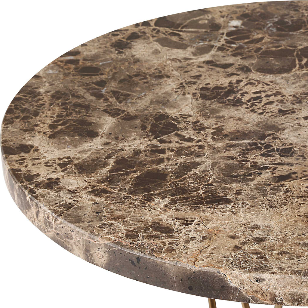 Abbyson Home Levitate Marble Accent Table