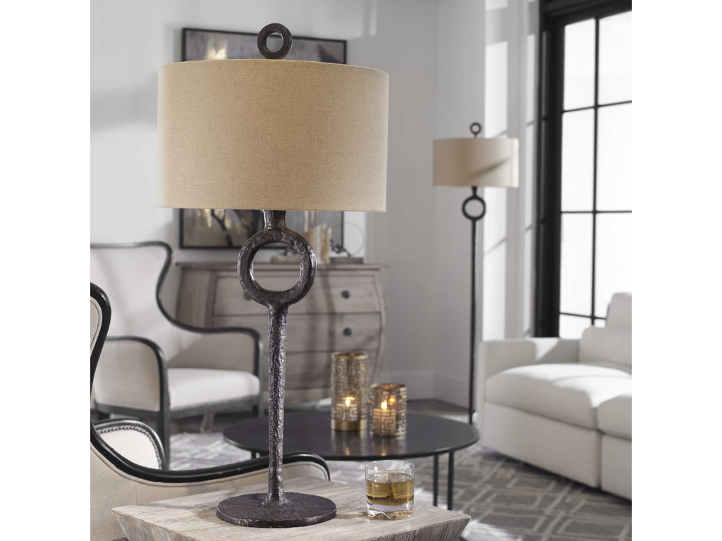Abbyson Home Franne Cast Iron Table Lamp