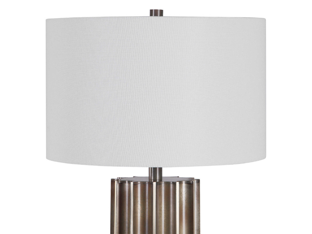 Abbyson Home Killian Gun Metal Table Lamp