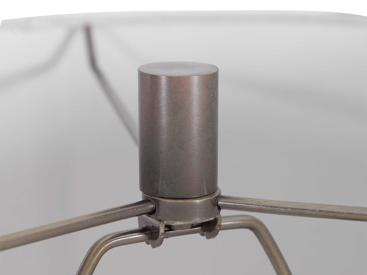 Abbyson Home Killian Gun Metal Table Lamp