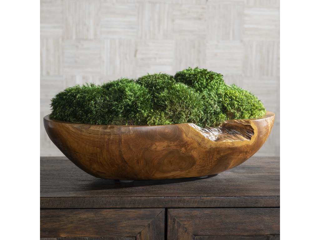 Abbyson Home Kinjal Moss Centerpiece