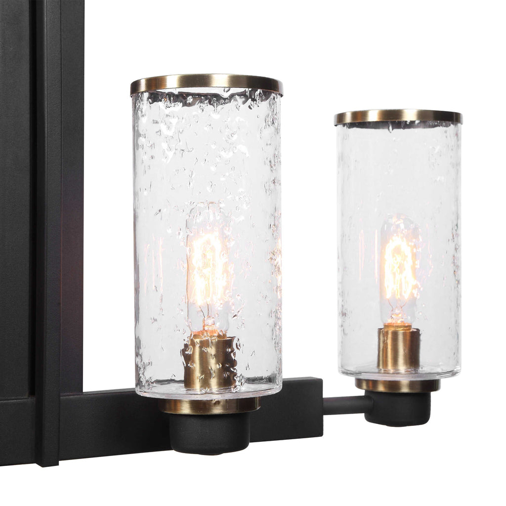 Abbyson Home Jarsdel 6 Light Industrial Island Light