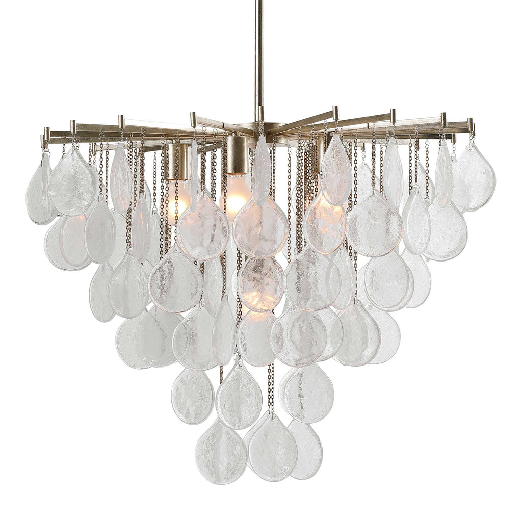 Abbyson Home Goccia 6 Light Tear Drop Glass Pendant